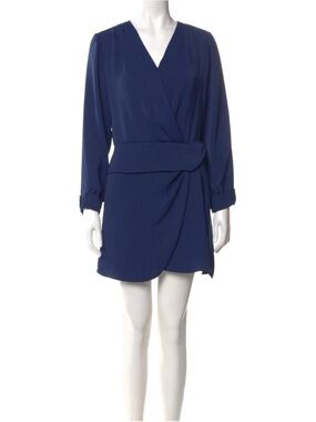 Ramy Brook Lorena Mini Dress in Navy, size 8
